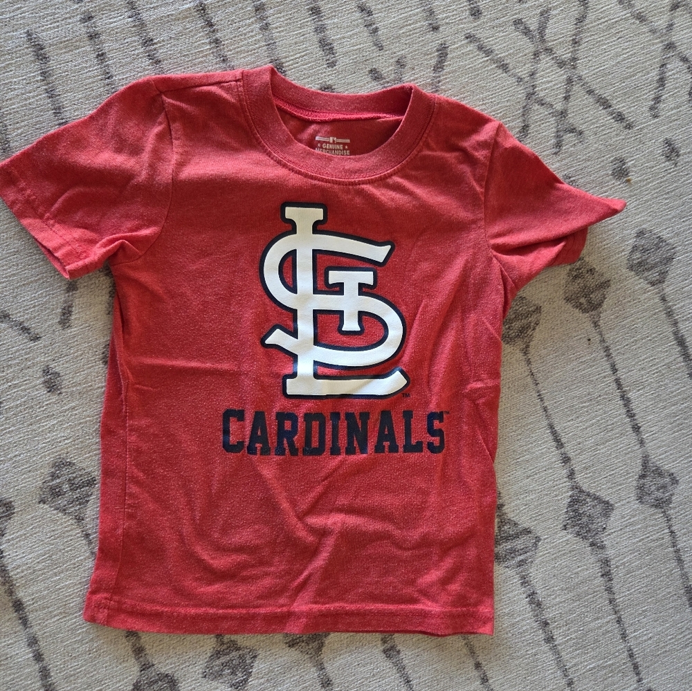 Genuine Merchandise Red Cardinals Kids Tee